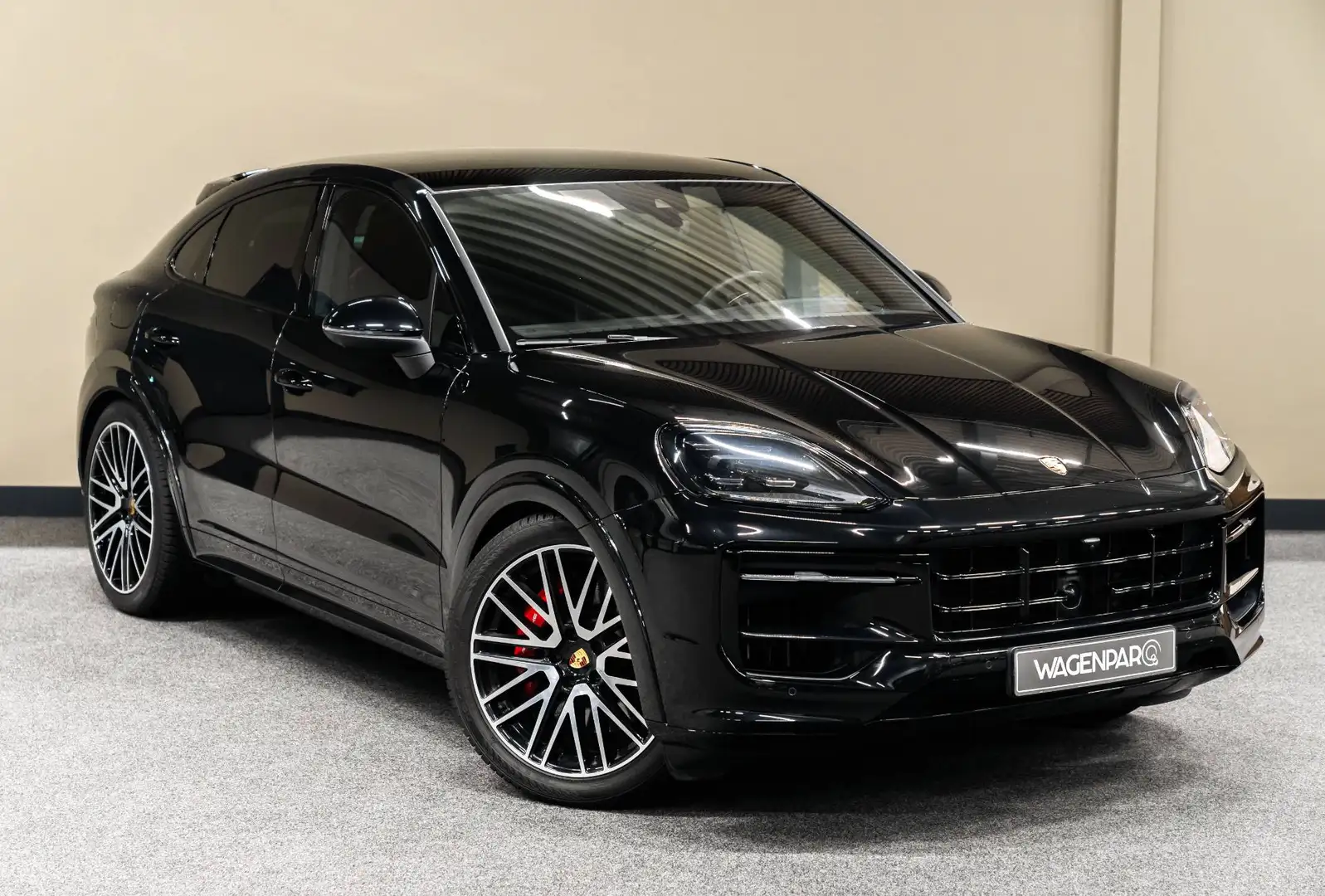 Porsche Cayenne S Coupé E-Hybrid HUD*22INCH*SPDESIGN*T.HAAK*CARBON Noir - 1