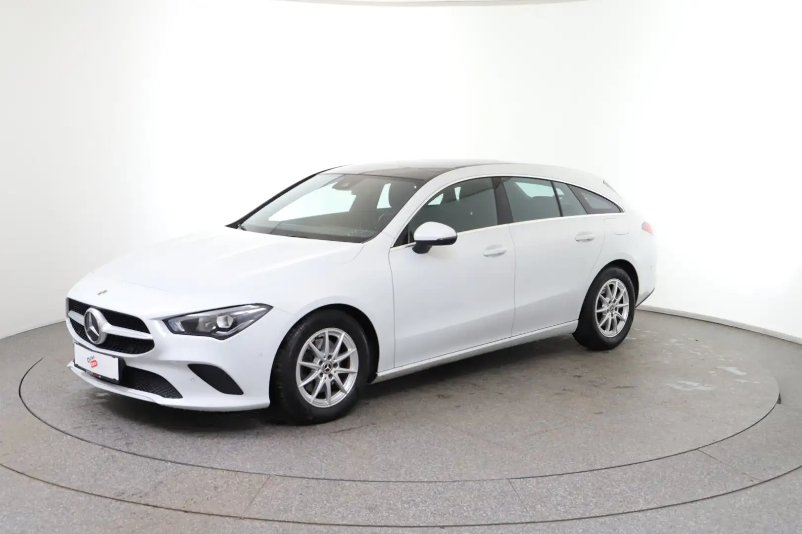 Mercedes-Benz CLA 180 d Shooting Brake ASSIST+LEDER+NAVI+Pano Weiß - 1