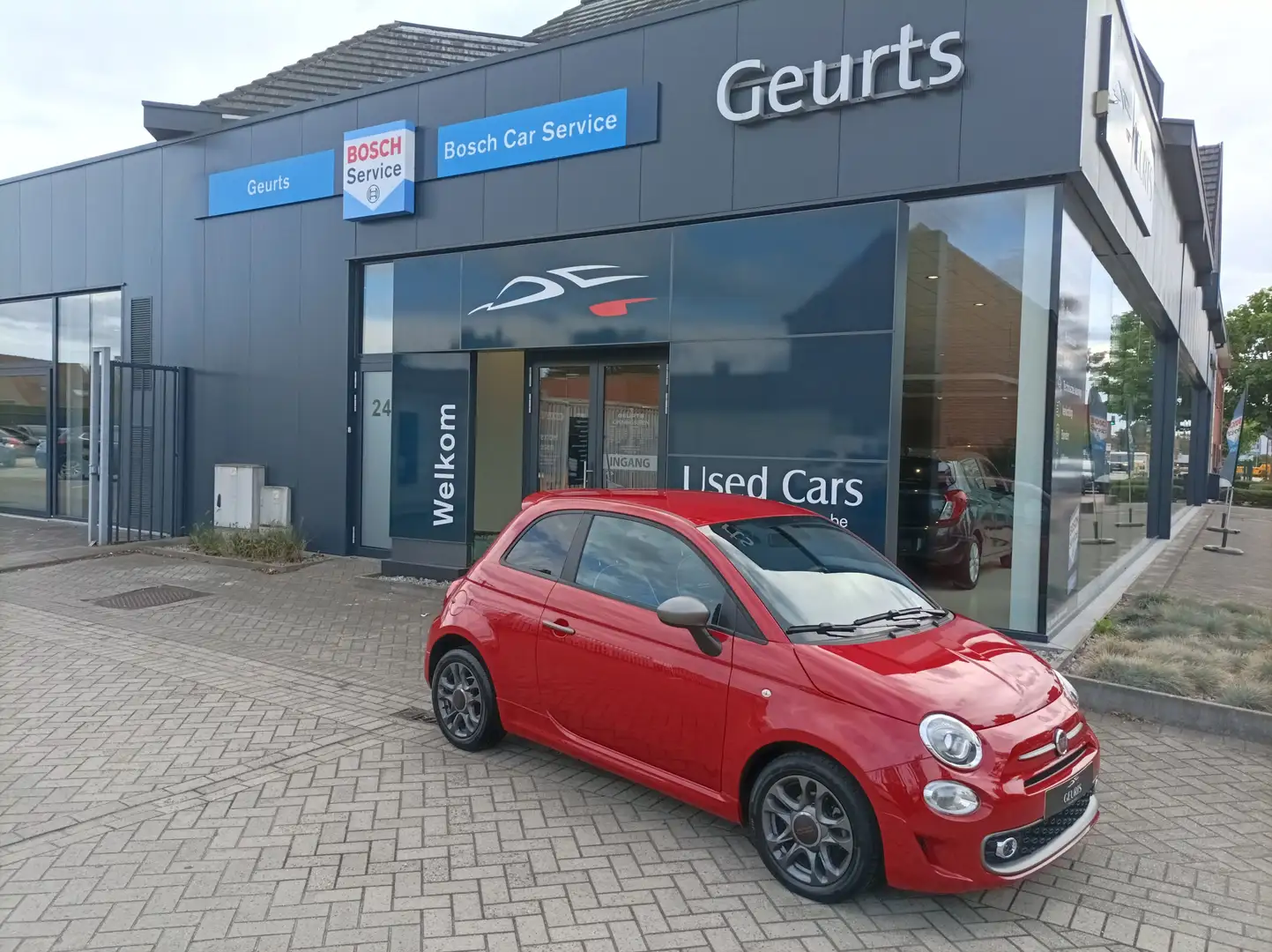 Fiat 500 500 1.2 8V Dualogic Sport Rouge - 2