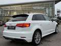 Audi A3 Sportback 30 TFSI S-LINE/NAVI/S-TRONIC/SHZ Blanc - thumbnail 6