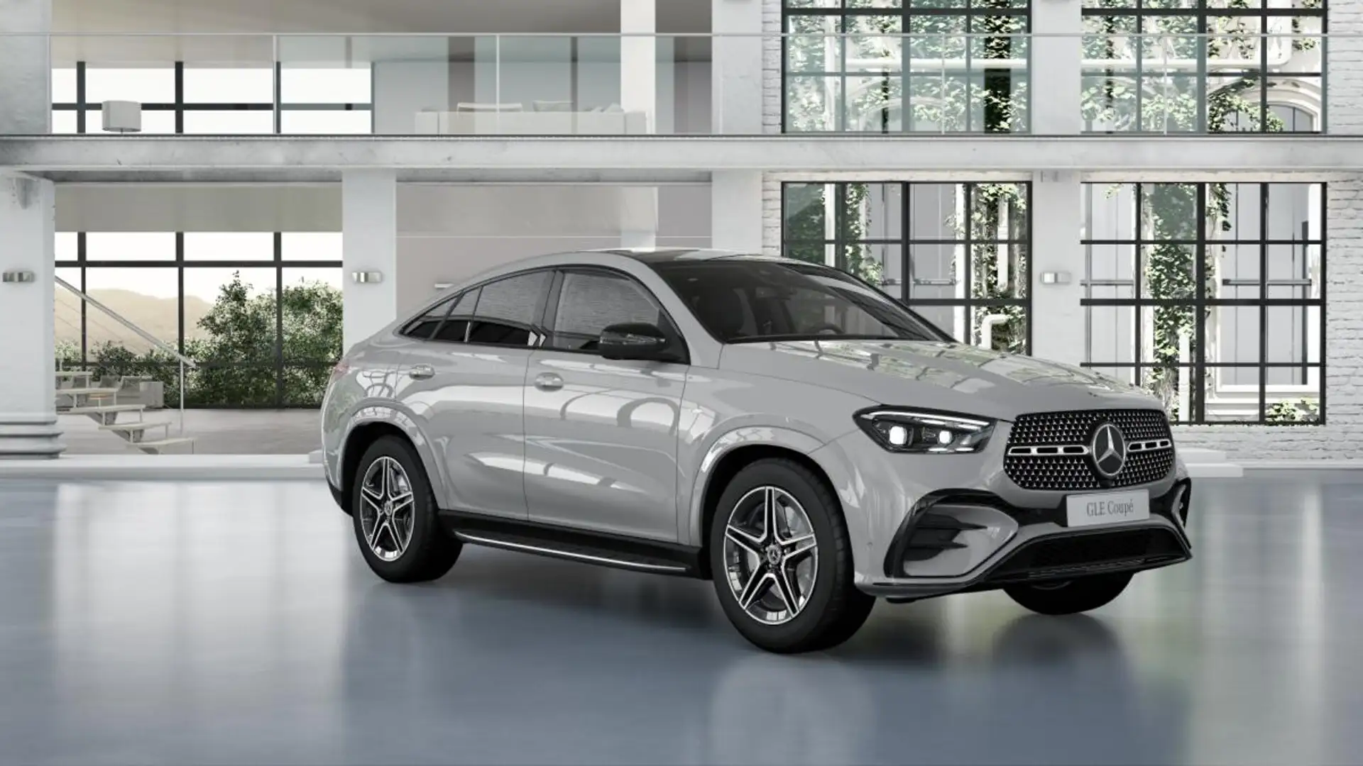 Mercedes-Benz GLE 350 de Coupé / Dieselhybrid Grau - 1