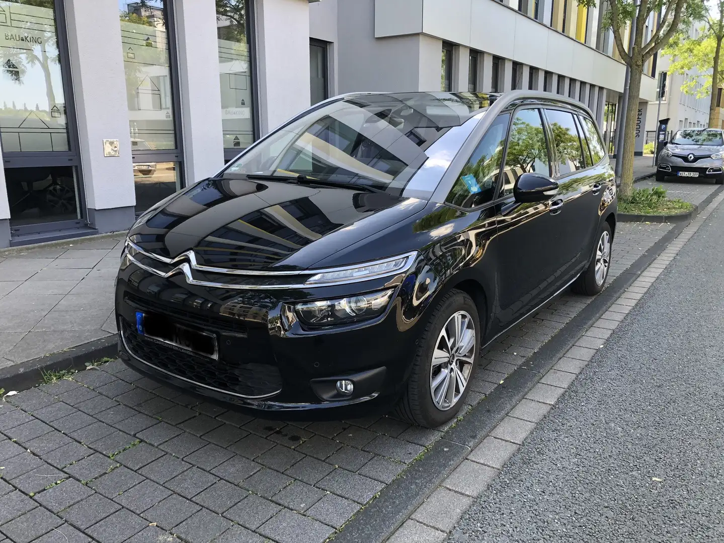 Citroen Grand C4 SpaceTourer Panorama, Anh. Alu Felgen, Voll Ausstattung Schwarz - 1