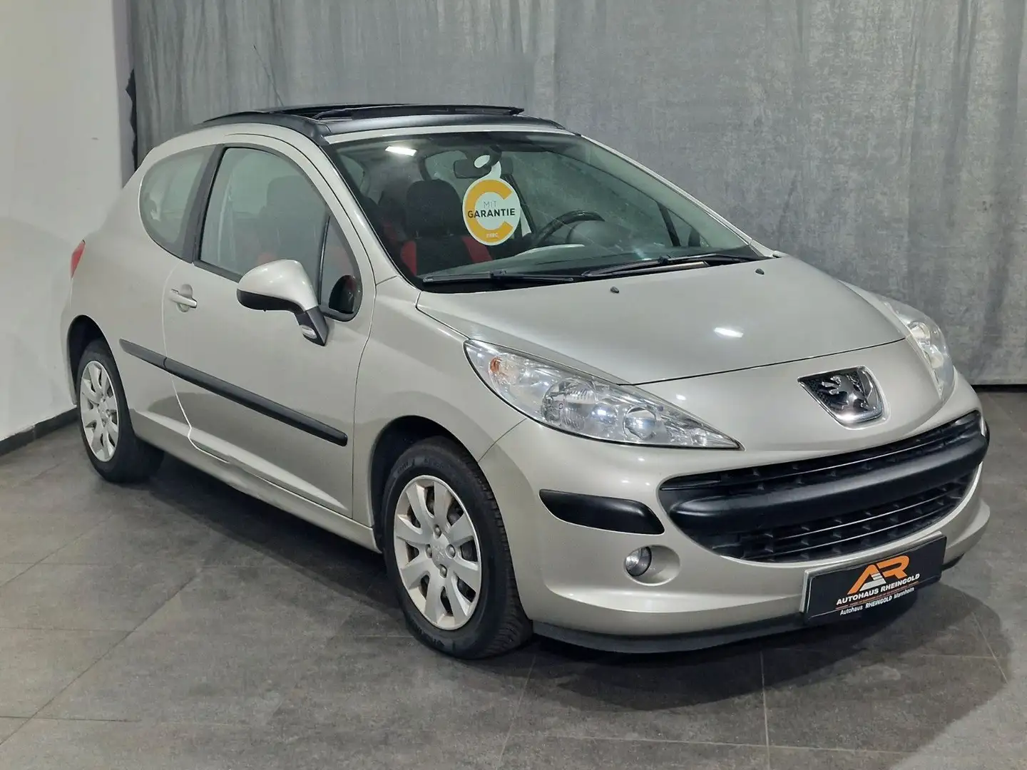 Peugeot 207 Tendance+Panorama Dach+Klima +Sitzheitzung Grau - 2