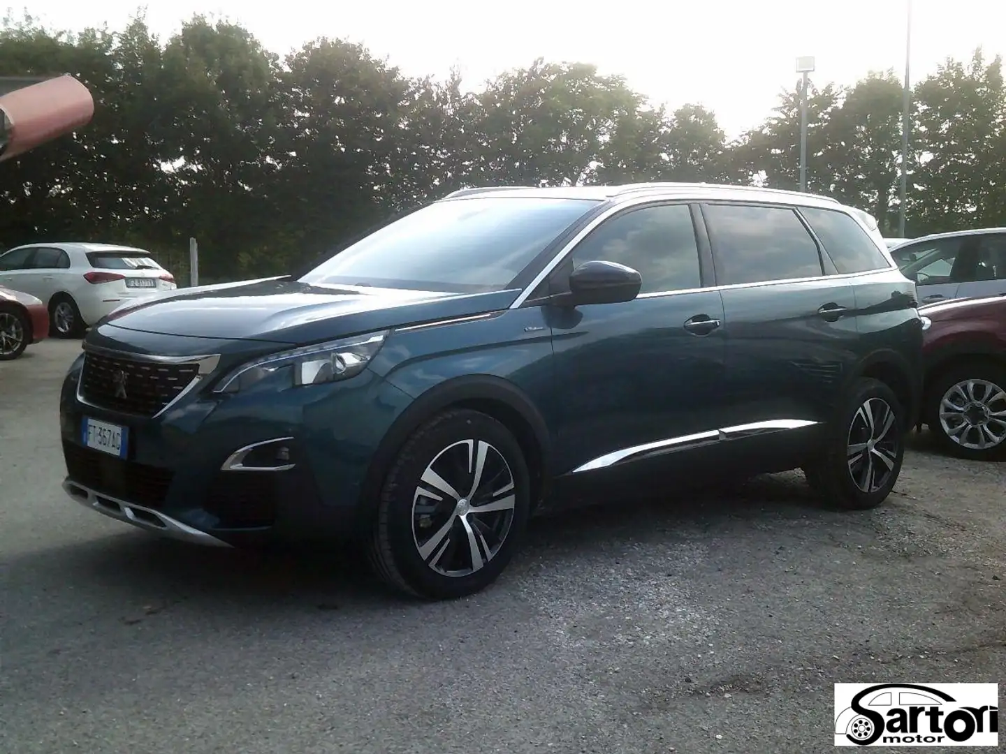 Peugeot 5008 7 POSTI GT LINE UNIPROPRIETARIO! Blau - 1