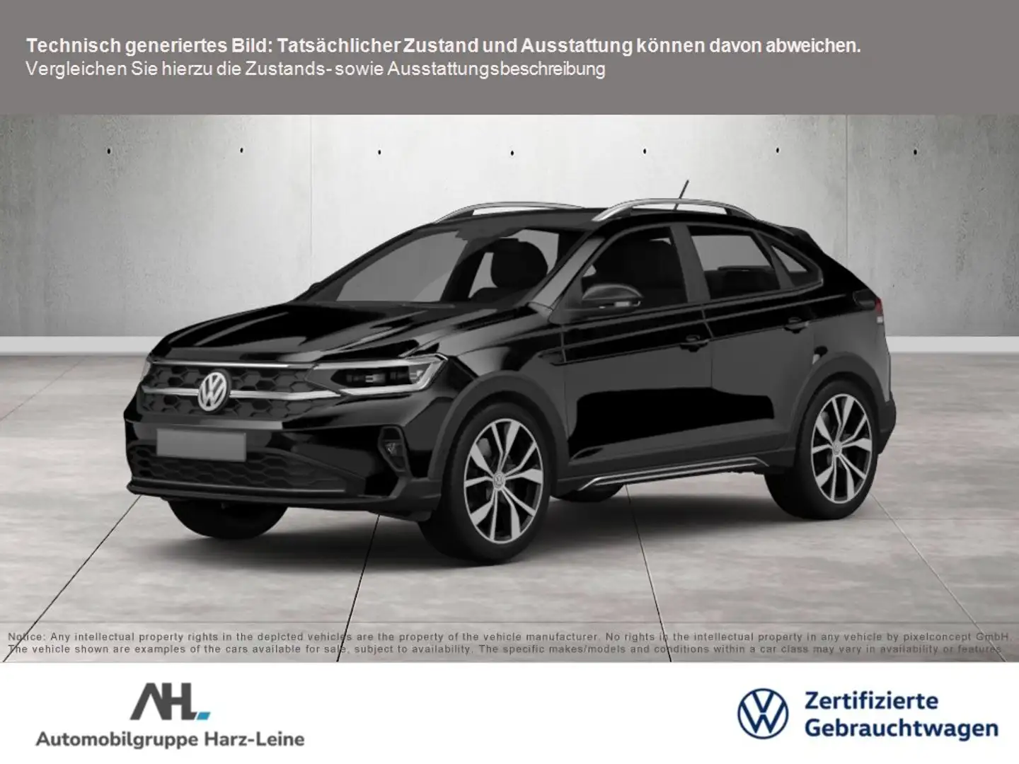 Volkswagen Taigo MOVE TSI+ALU 16''+ACC+LED+RÜCKFAHRKAMERA+TRAVEL AS Zwart - 1
