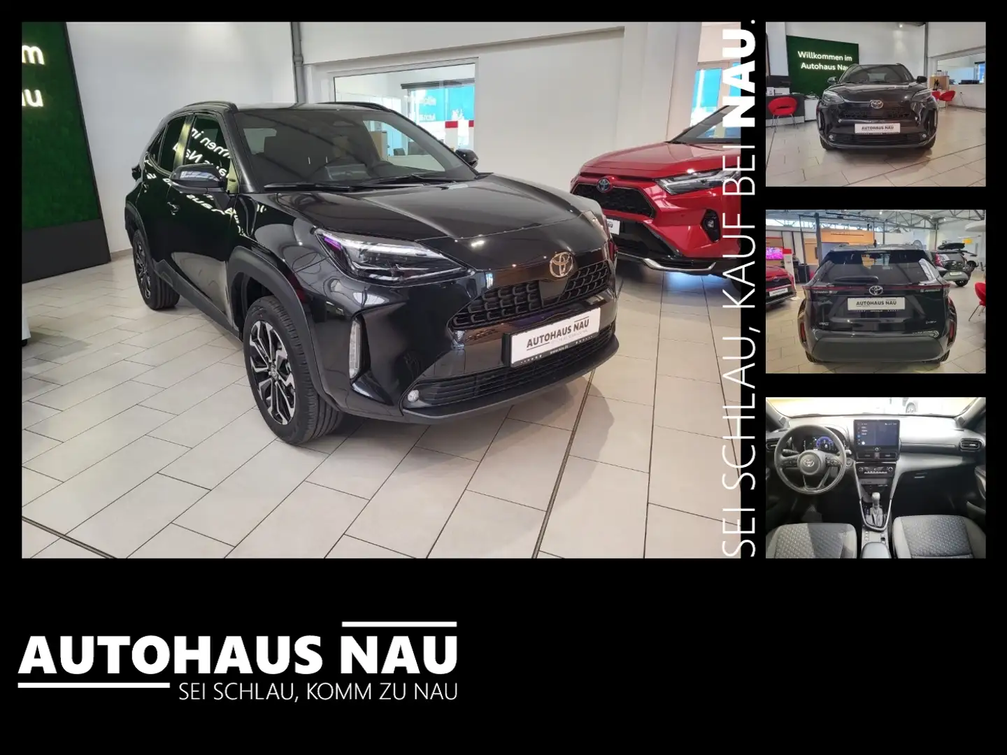 Toyota Yaris Cross 1.5 Teamplayer mit Kamera Tageszulassung Schwarz - 1