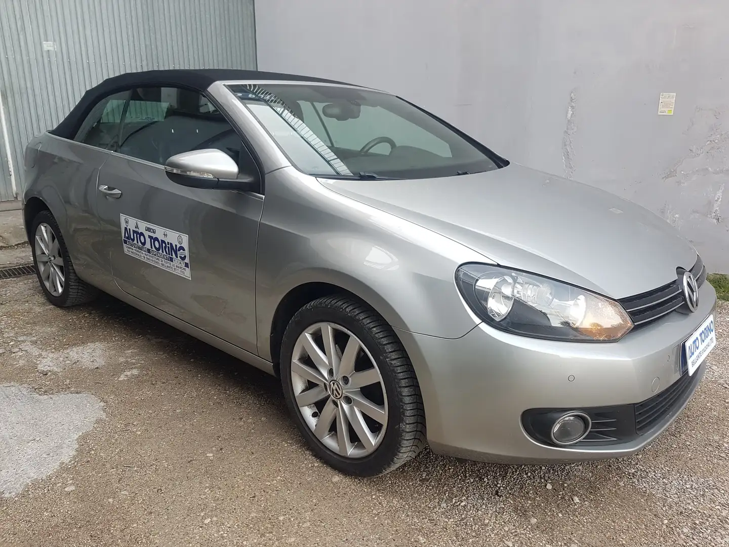 Volkswagen Golf Cabrio 1.6 tdi 105cv Argento - 2