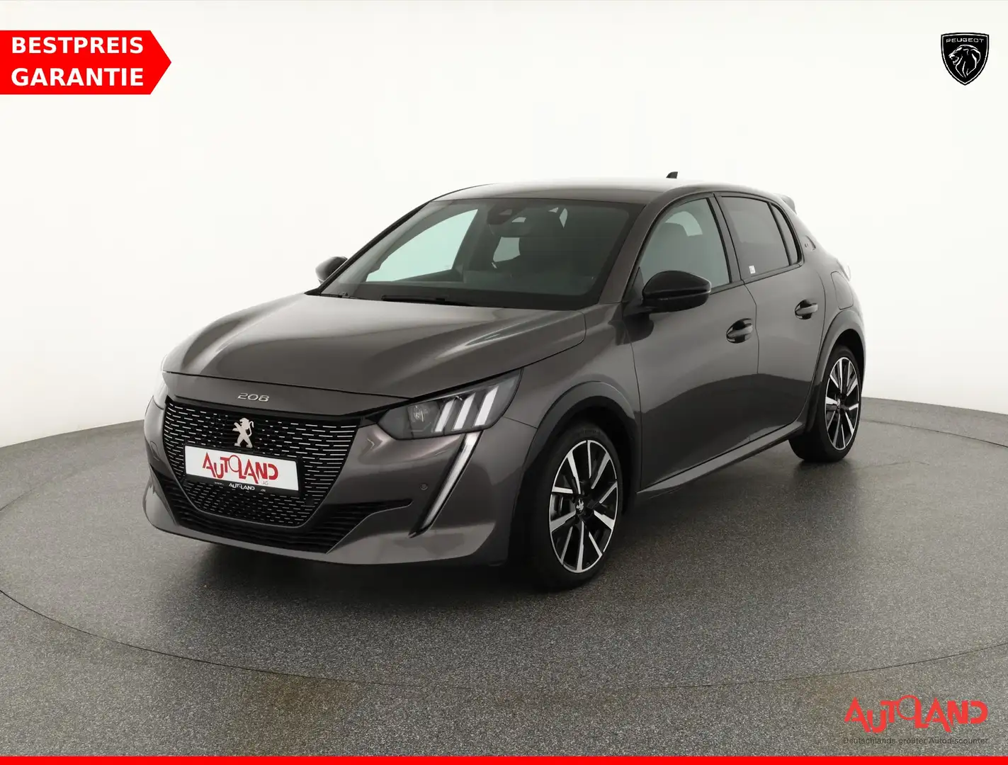 Peugeot 208 GT-Line PureTech 100 Aut. LED Navi Kamera Grau - 1