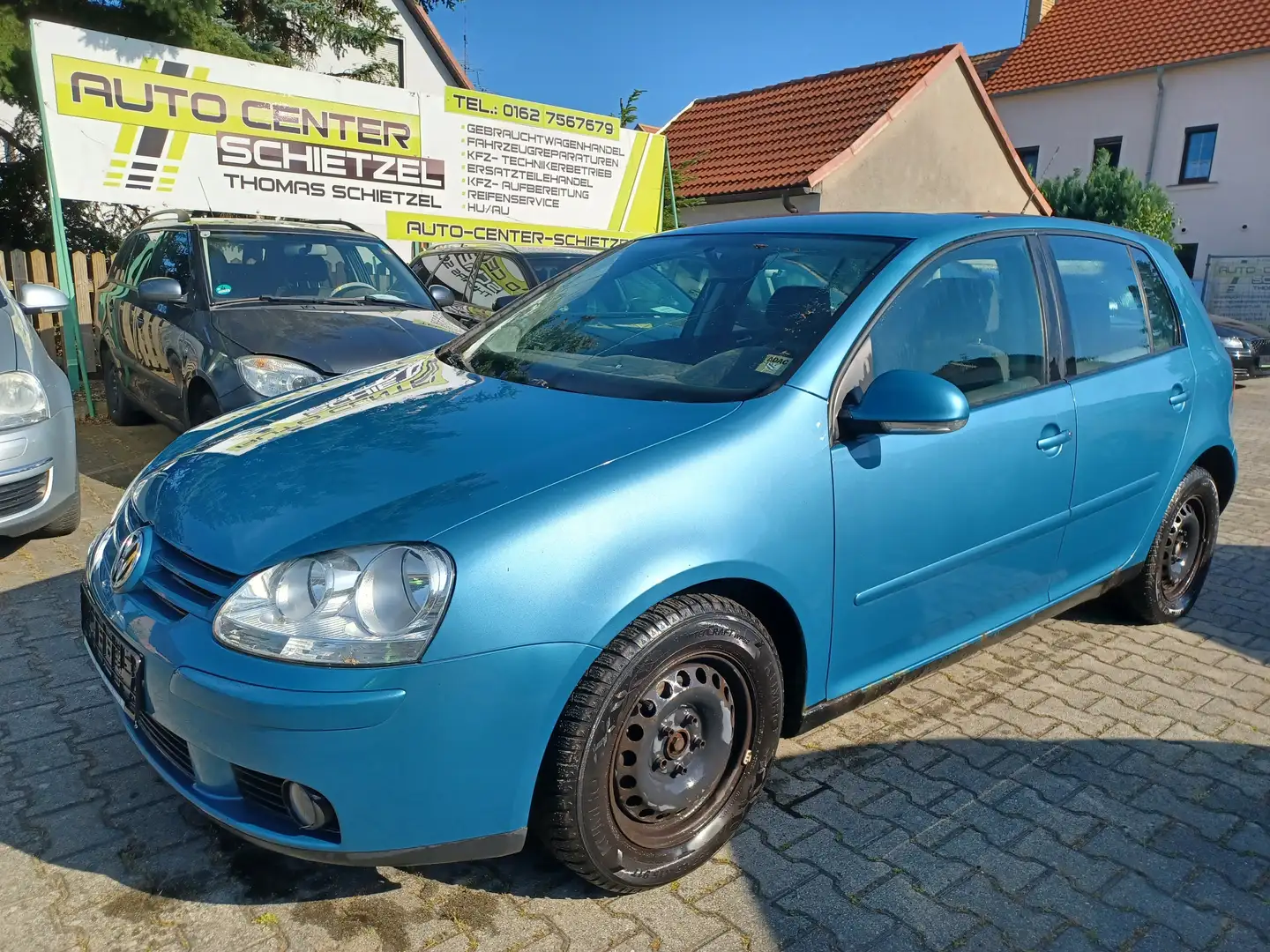 Volkswagen Golf 1.6 Comfortline *2.Hand*Klima*5trg*fahrbereit* Blau - 1