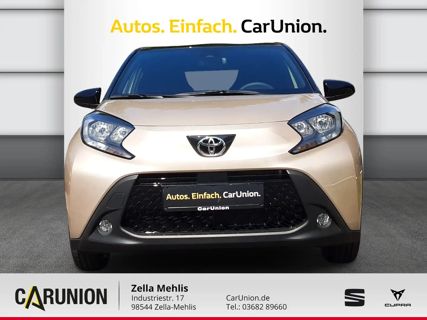 Toyota Aygo X Teamplayer *KLIMA*SITZH*KAMERA*TEMP*CVT Gold - 2