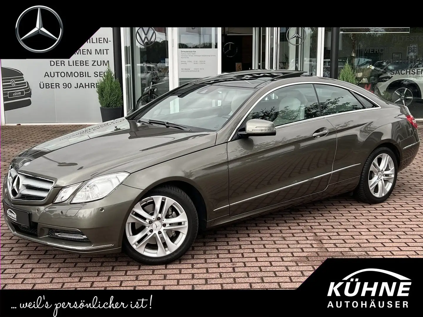 Mercedes-Benz E 250 Coupe Avant. 7G+Pano+ILS+TOP ZUSTAND !!! Gri - 1