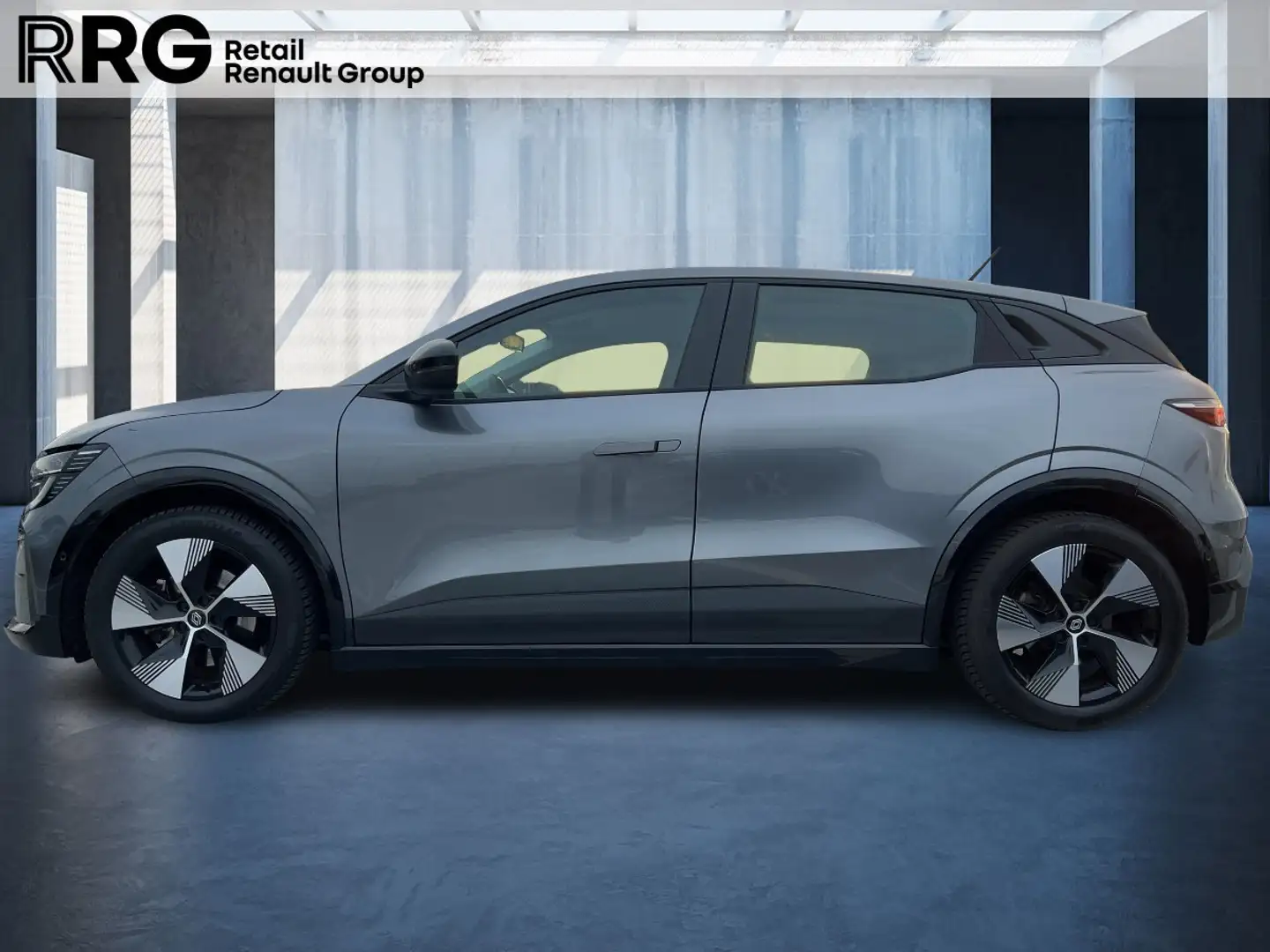 Renault Megane E-Tech E-Tech EV40 130 Equilibre PDC KLIMA Gris - 2