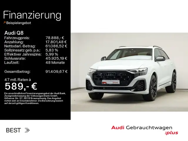 Audi Q8 55 TFSI 2 x S line Pano*Assist*Matrix*B&O