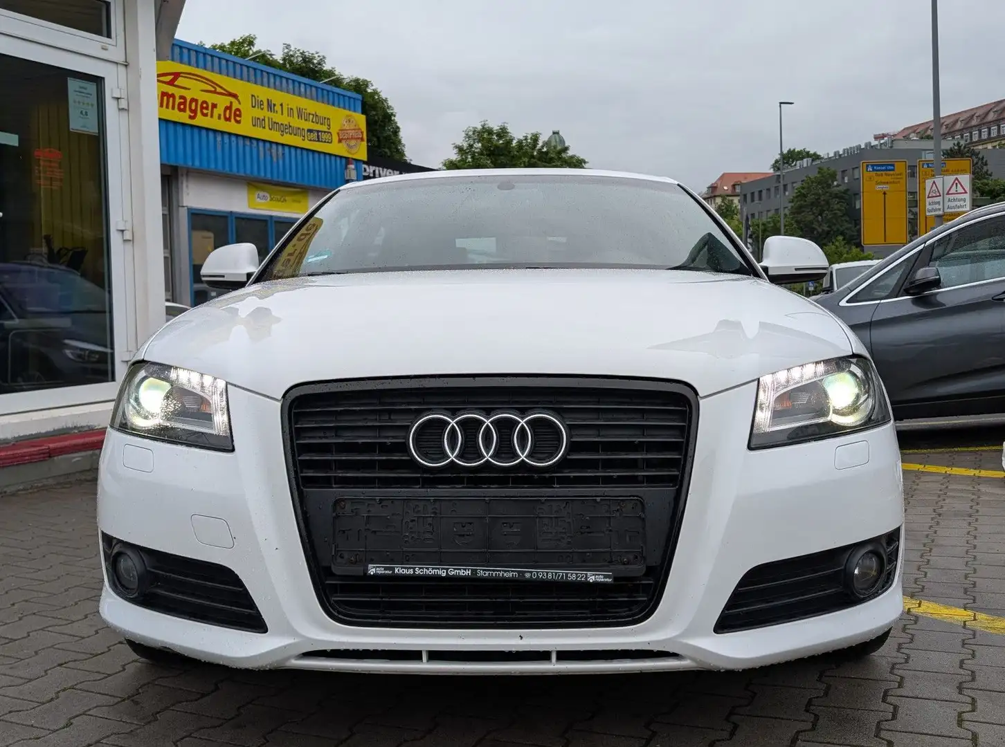 Audi A3 S-LineSportpaket Plus*BiXen*Alcantara*Shz*Pdc Fehér - 2