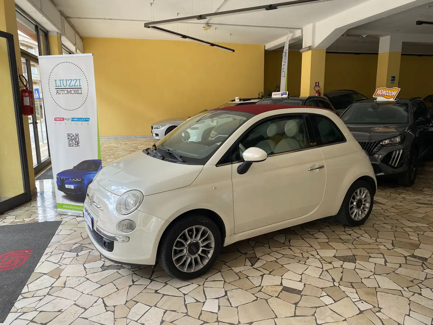 Fiat 500C 500C III 1.4 16v Lounge 100cv Automatica Bianco - 2