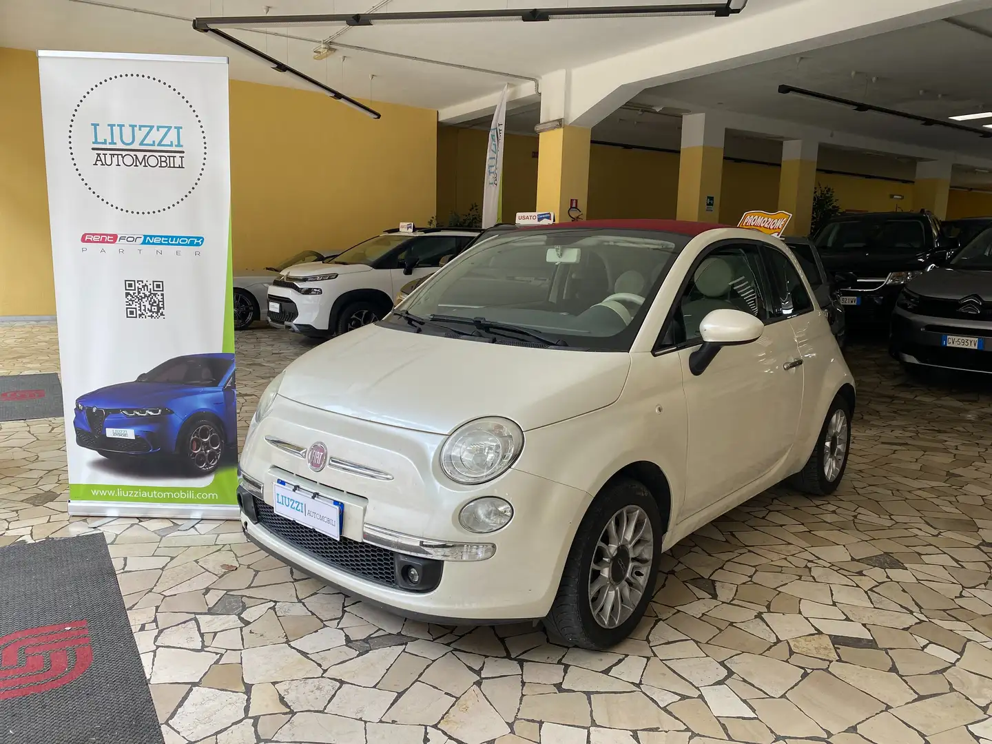 Fiat 500C 500C III 1.4 16v Lounge 100cv Automatica Bianco - 1