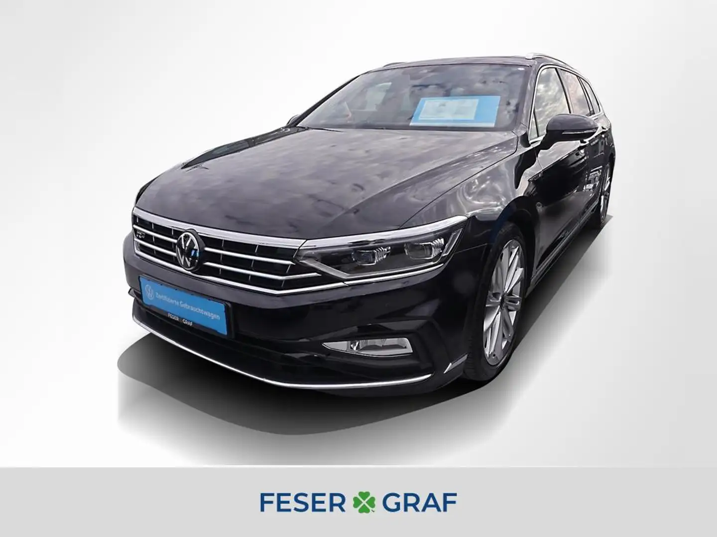 Volkswagen Passat Variant 2.0TSI 4M R-Line AHK Pano Standh. Noir - 1