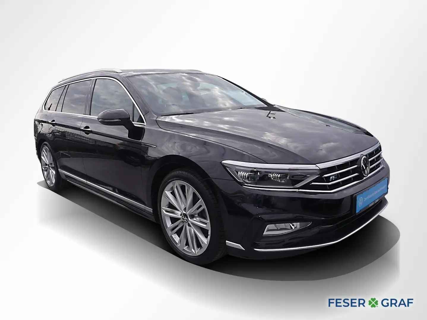 Volkswagen Passat Variant 2.0TSI 4M R-Line AHK Pano Standh. Noir - 2