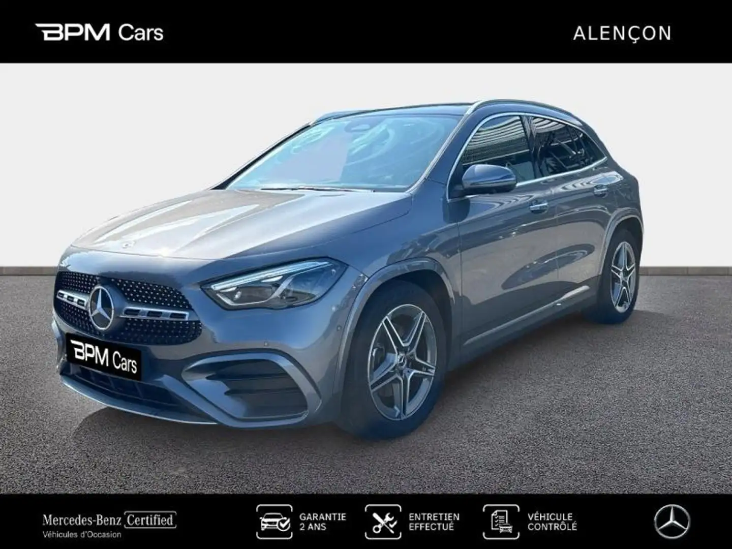 Mercedes-Benz GLA 200 200 d 150ch AMG Line 8G-DCT Gris - 1