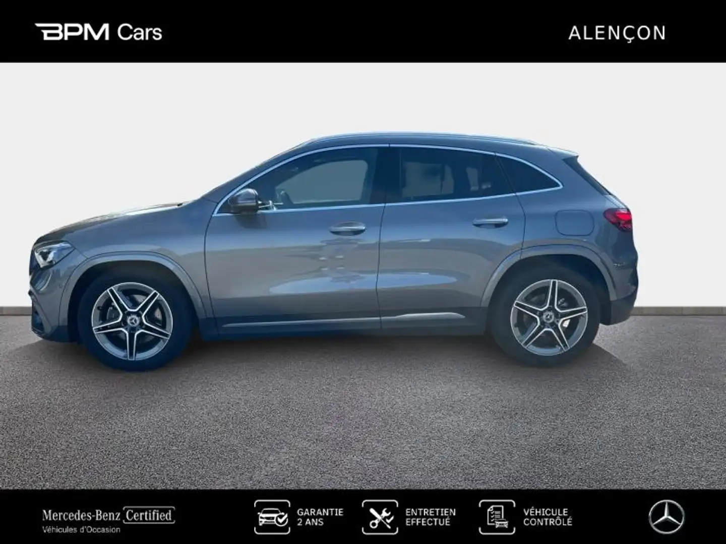 Mercedes-Benz GLA 200 200 d 150ch AMG Line 8G-DCT Gris - 2