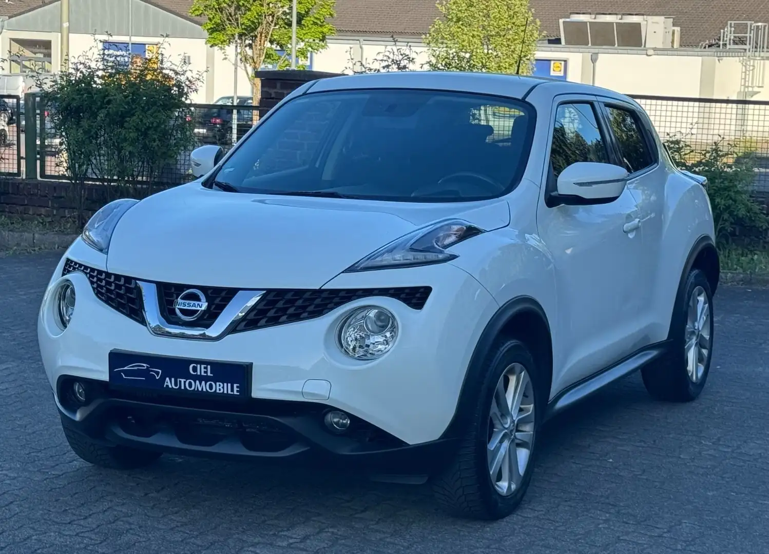 Nissan Juke Acenta 1.2 DIG-T /Klimaautomatik/Tempomat Fehér - 2
