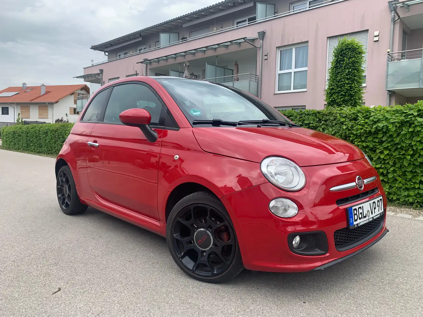 Fiat 500 500 0.9 TwinAir Turbo Start Rosso - 1