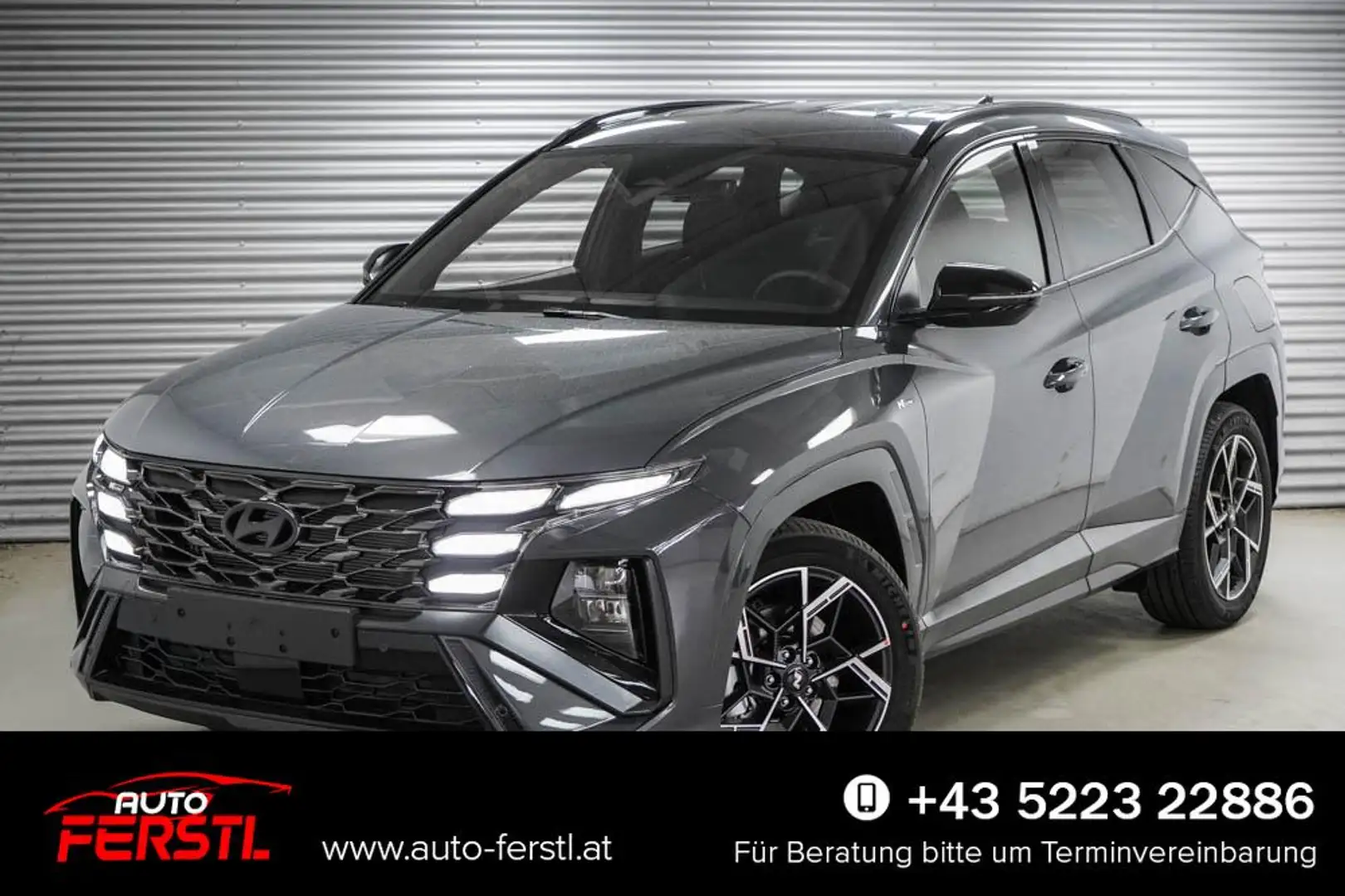 Hyundai TUCSON 1,6 T-GDi DCT N-Line - LAGER 110 kW (150 PS), A... Grau - 1