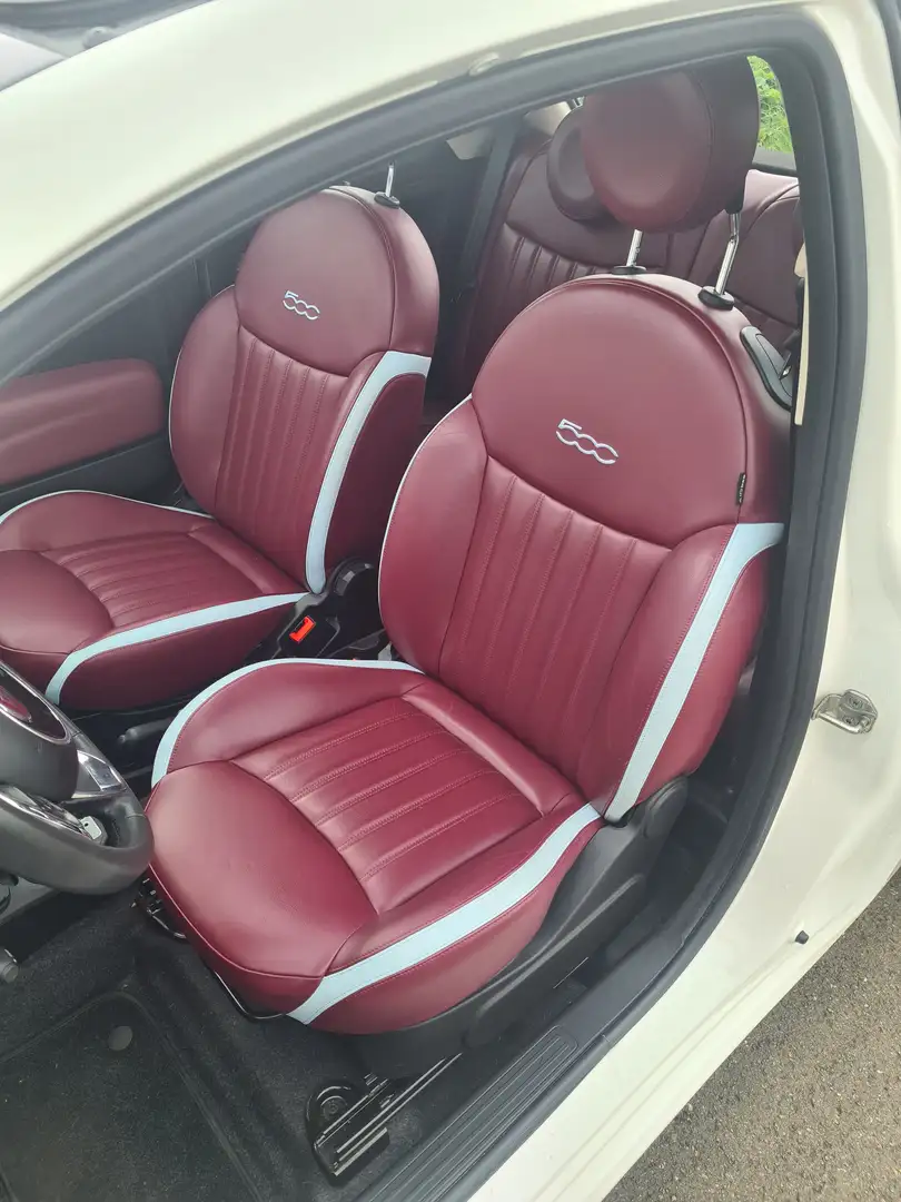 Fiat 500 500 0.9 8V TwinAir Turbo Start Weiß - 2