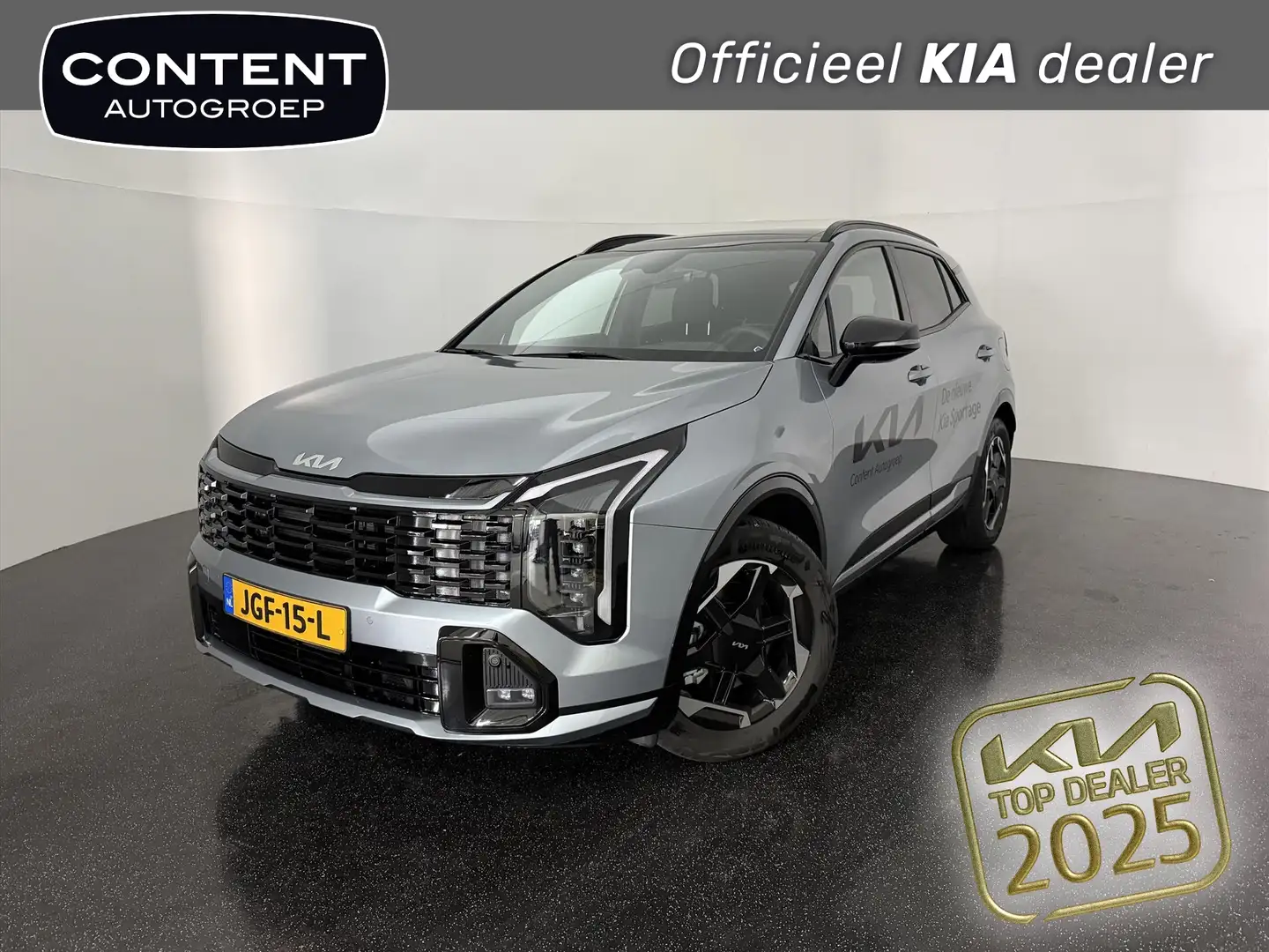 Kia Sportage 1.6 T-GDi 239pk Hybrid AT6 GT-Line Gris - 1