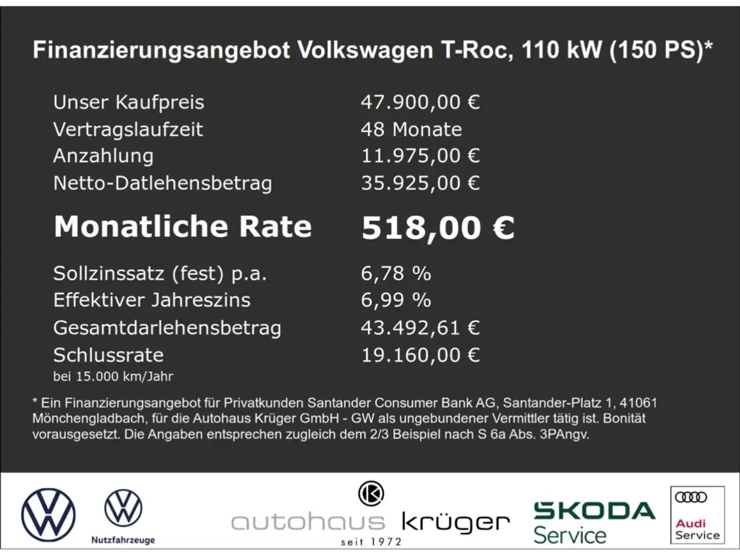 Volkswagen T-Roc Cabriolet 1.5 TSI DSG R-Line AHK-abnehmbar Navi Le Schwarz - 2