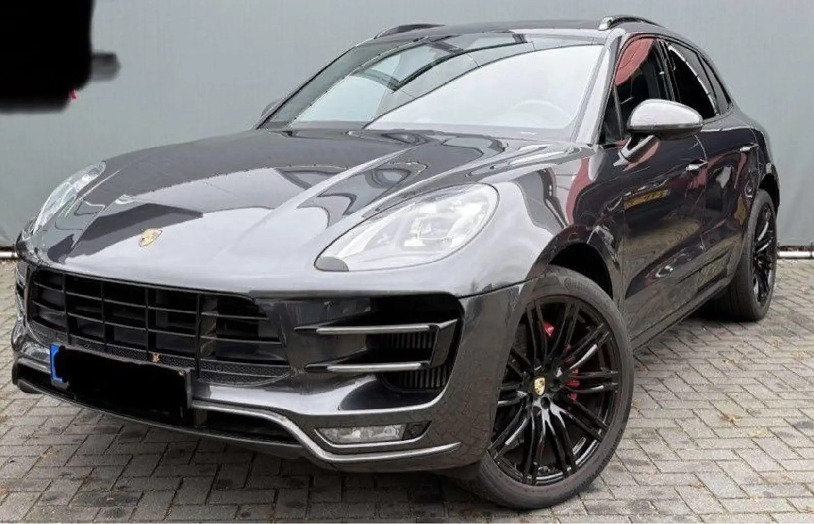 Porsche Macan turbo 3,6 v6 400 ch pdk toit ouvrant full entretien Grau - 1