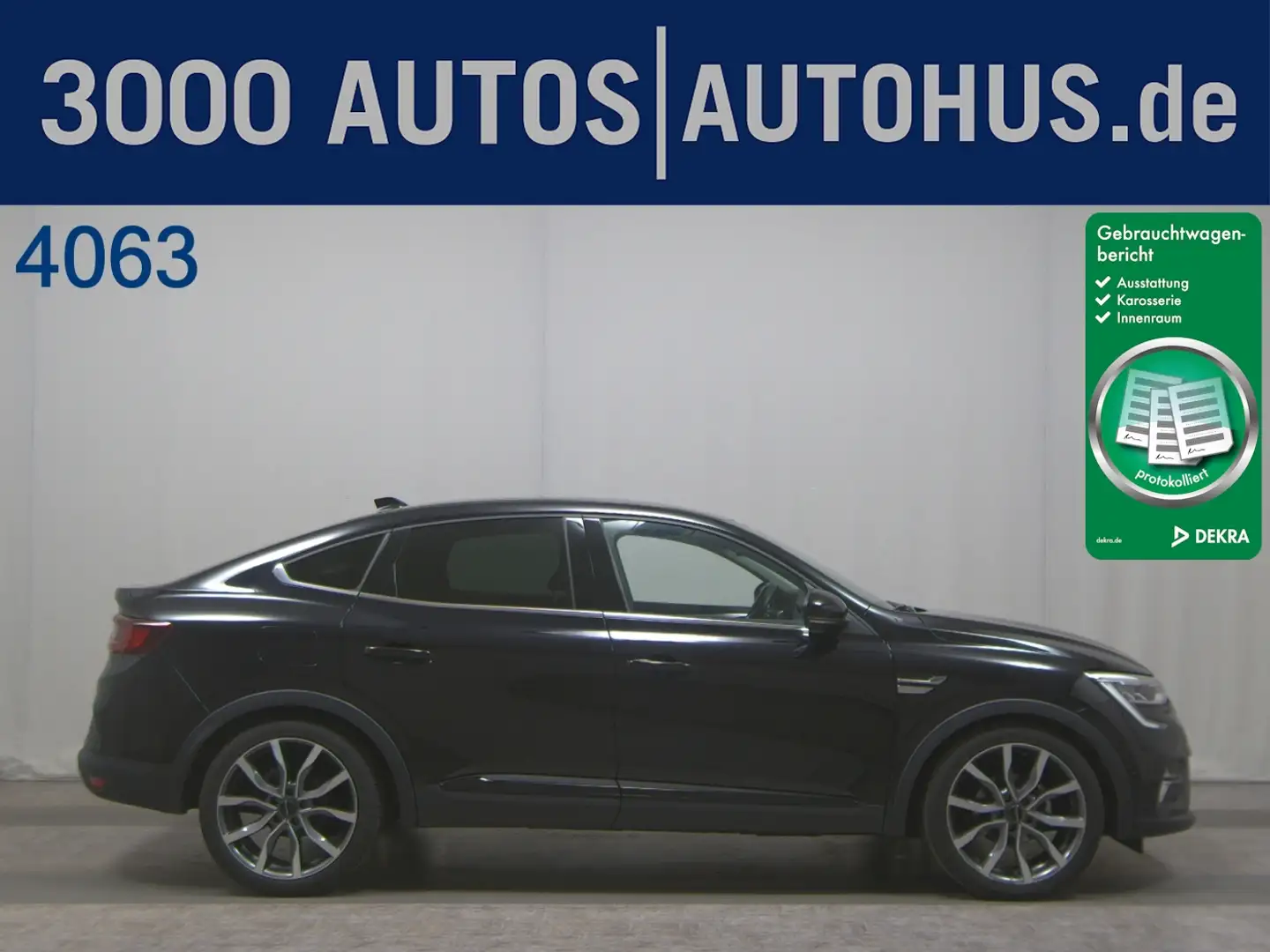 Renault Arkana 1.3 TCe Intens T-Leder Navi LED BOSE ACC Schwarz - 1