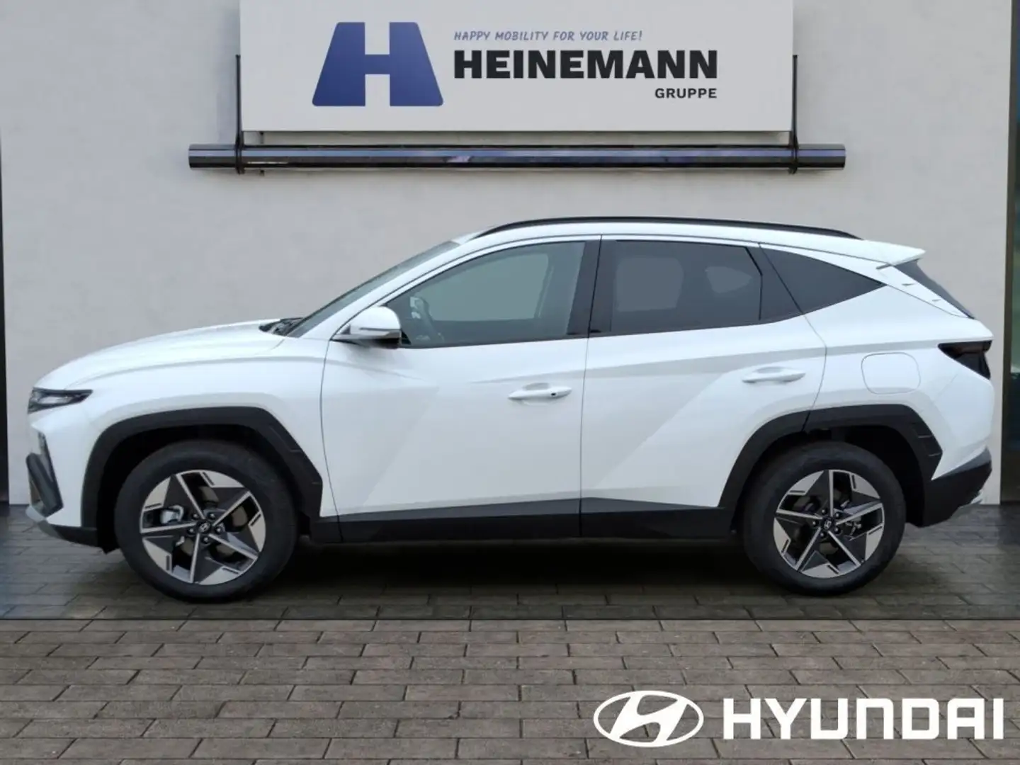 Hyundai TUCSON 1.6 TGDi 48V 4WD DCT Trend -LED-NAVI- Weiß - 2
