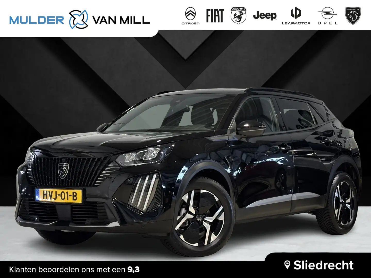 Peugeot 2008 Allure 1.2 Turbo 100pk | ADAPTIVE CRUISE | KEYLESS Zwart - 1