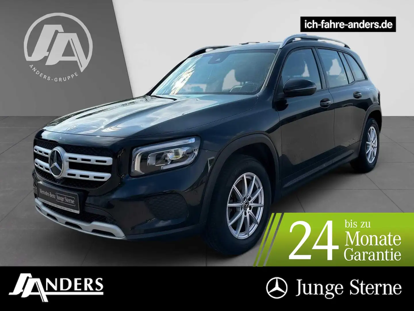 Mercedes-Benz GLB 200 d 4M MBUX+SHZ+LED+Kam+AHK+Apple+Tempomat Schwarz - 1