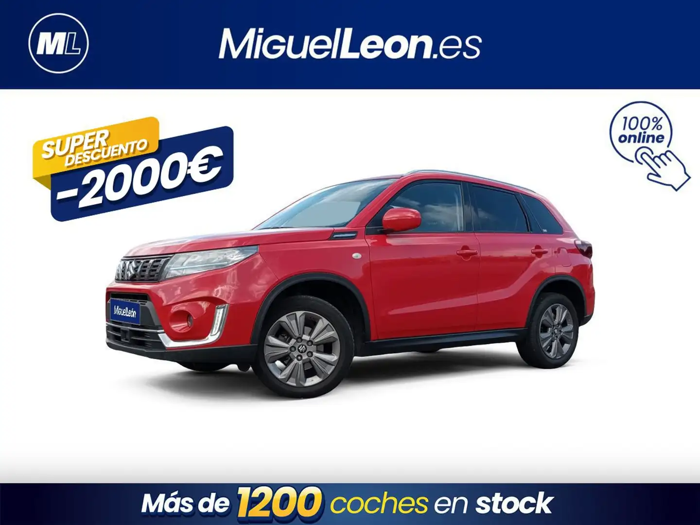 Suzuki Vitara 1.4 T GLE Mild Hybrid Rojo - 1