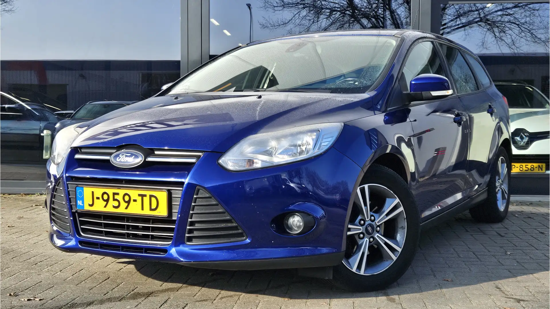 Ford Focus Wagon 1.0 EcoBoost Edition + CRUISE + LM VELGEN + Azul - 1