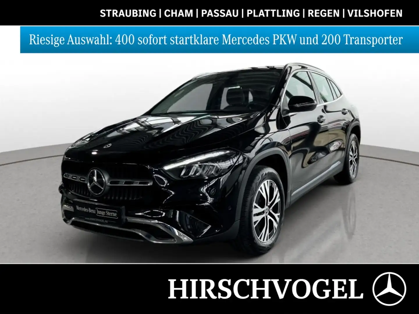 Mercedes-Benz GLA 200 Progressive+MBUX+Navi-Pr+LED+Kam+PDC+SHZ Schwarz - 1