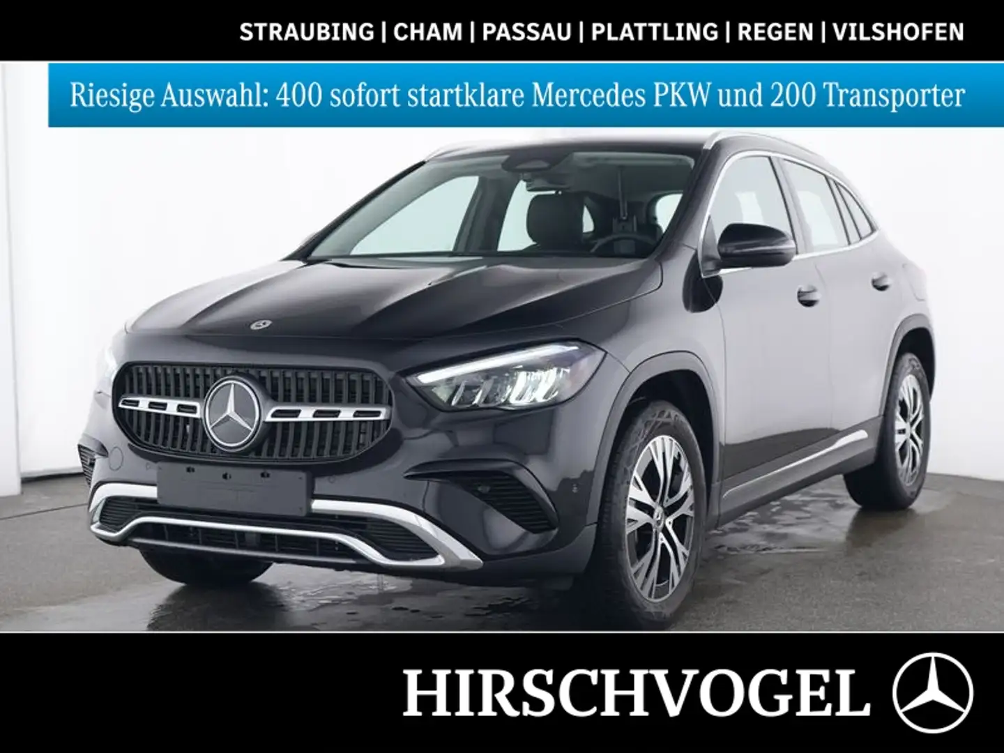 Mercedes-Benz GLA 200 Progressive+MBUX+Navi-Pr+LED+Kam+PDC+SHZ Schwarz - 1