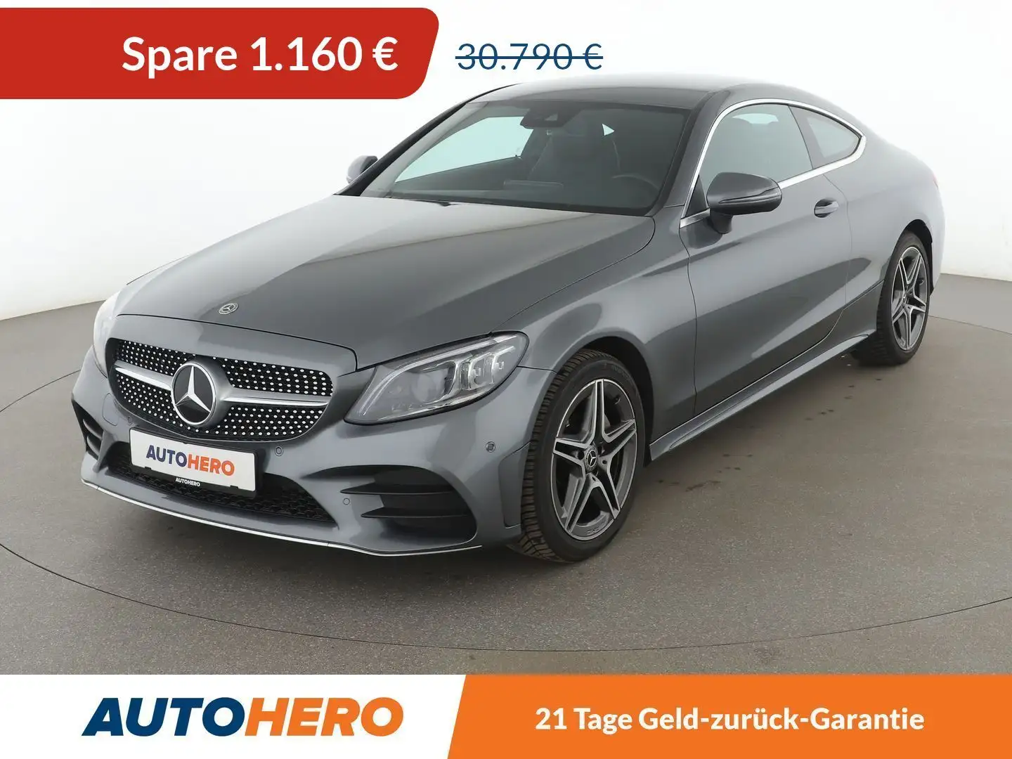 Mercedes-Benz C 200 C 200 4Matic AMG Line Aut.*NAVI*LED*TEMPO*CAM*PDC* Grau - 1