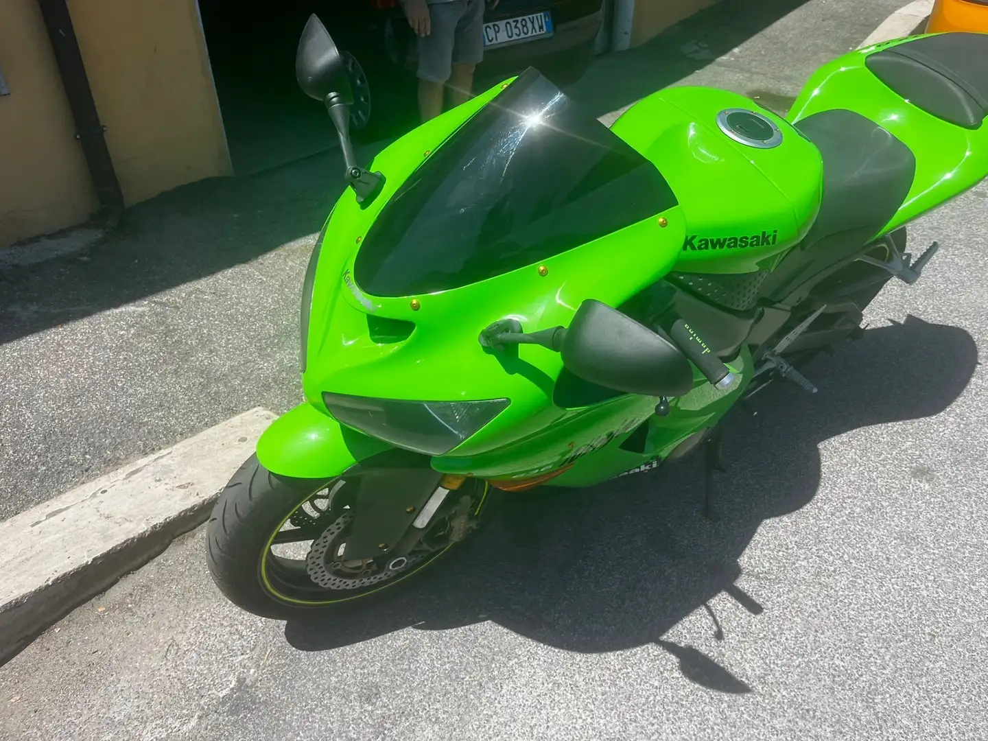 Kawasaki Ninja ZX-6R sport Zöld - 2