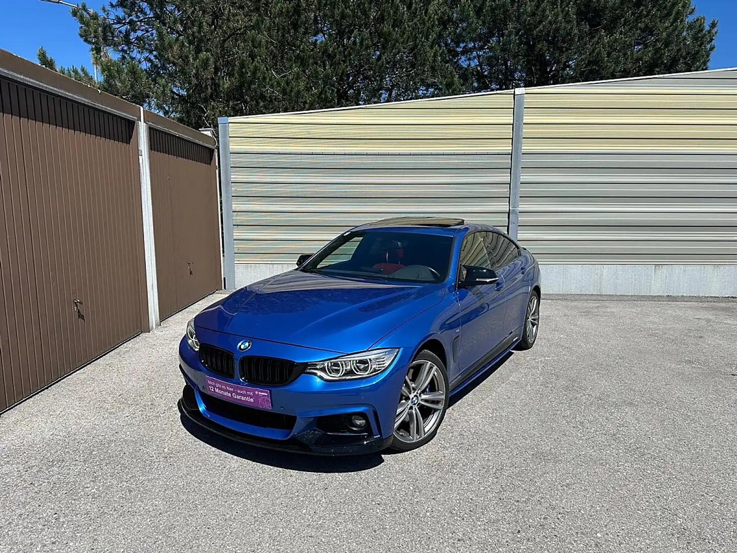 BMW 435 d Gran Coupe Blau - 2