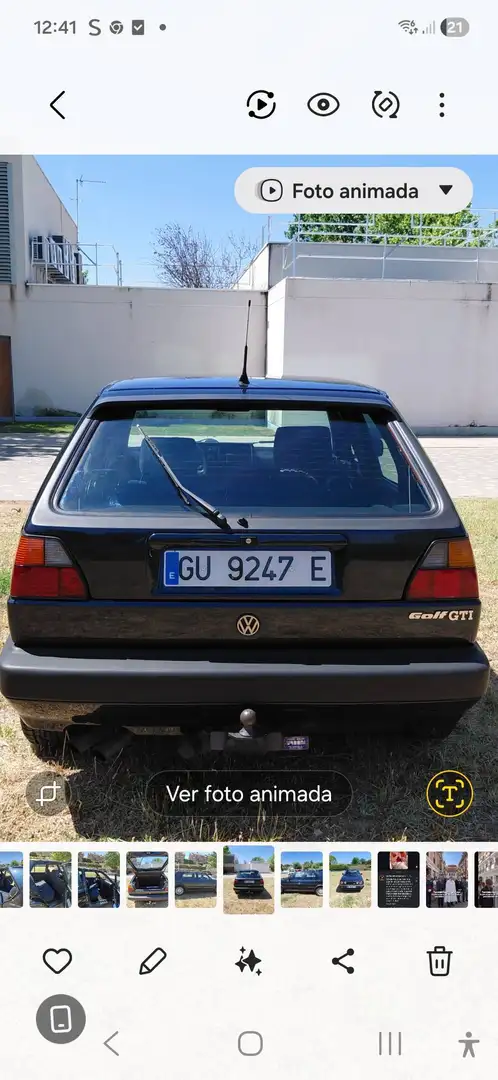 Volkswagen Golf GTI Golf 1.8 GTI 16v A.A. 140 GTI Azul - 2