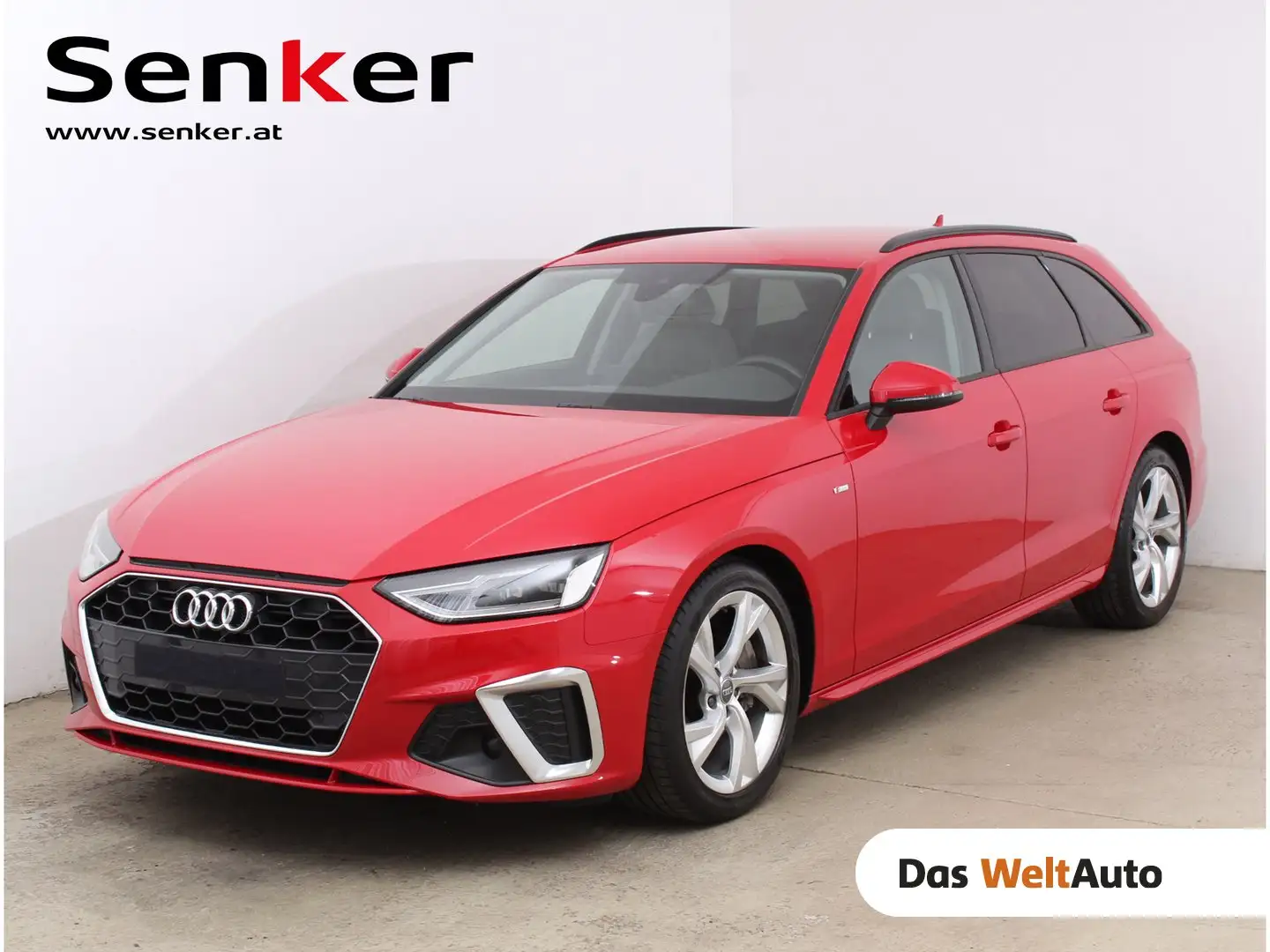 Audi A4 40 TDI S line Rot - 1