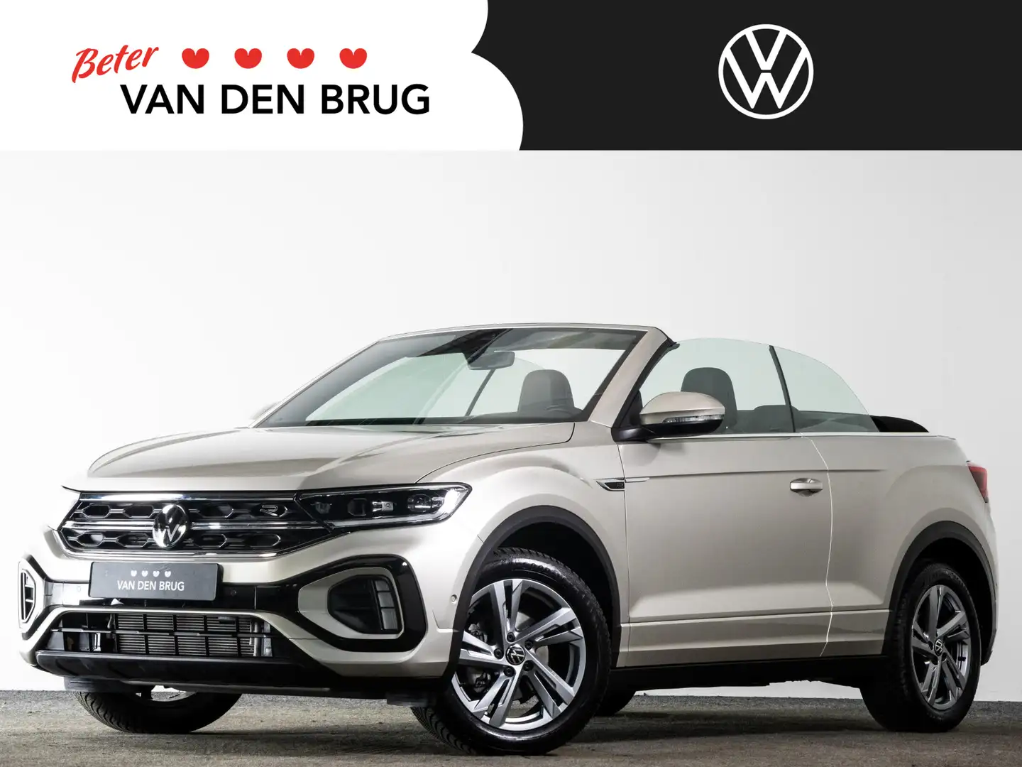 Volkswagen T-Roc Cabrio 1.5 TSI R-Line 150pk Automaat DSG | LED IQ Beige - 1