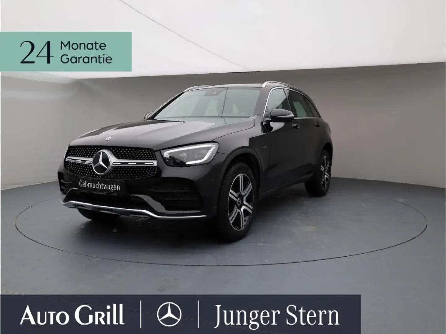 Mercedes-Benz GLC 300 de 4M +MBUX+AMG+SHD+Exclusive+Navi+MBeam Černá - 2