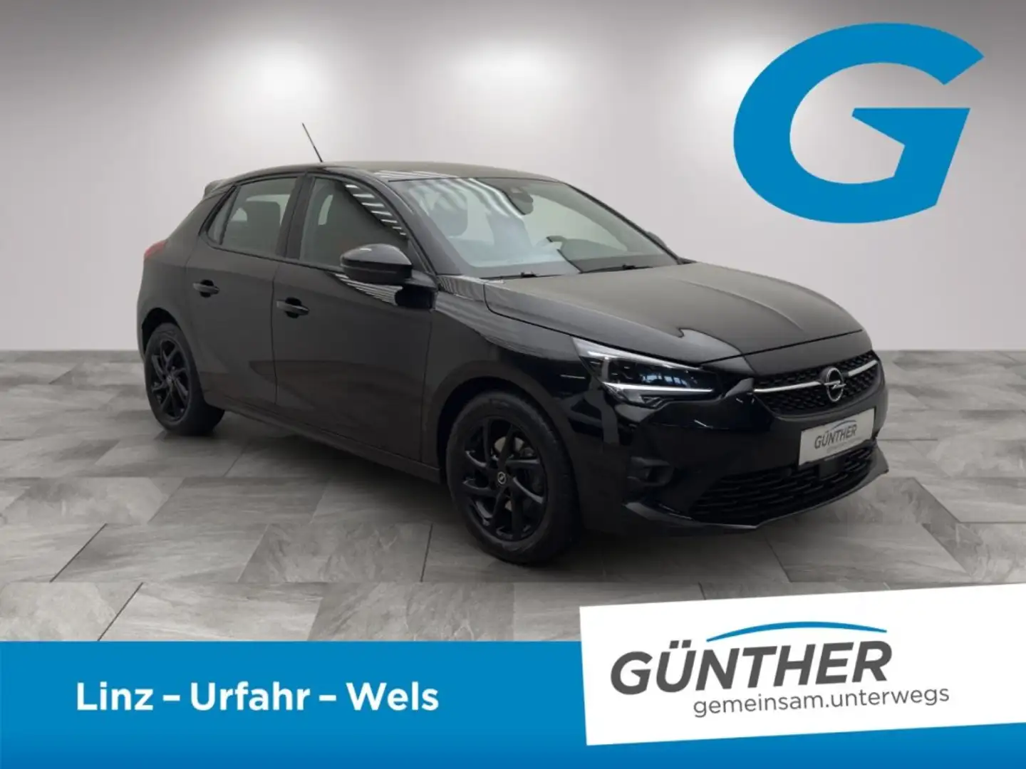 Opel Corsa GS 1.2  Direct Injection Turbo Schwarz - 2