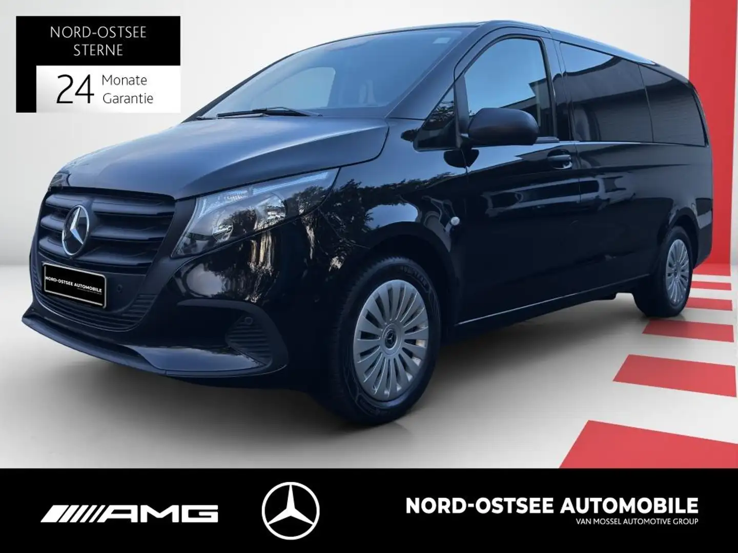 Mercedes-Benz Vito 116 TOURER NEUES MODELL AHK 2,5t NAVI KAM Noir - 1