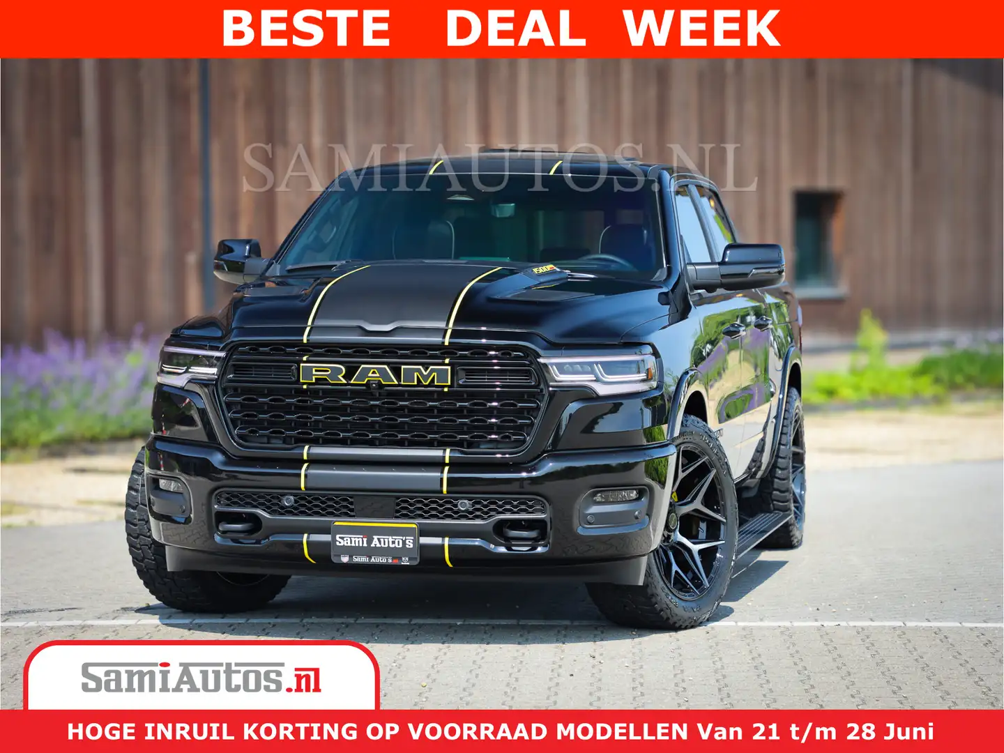 Dodge RAM 1500 Limited Night High Output 540HP 706Nm | Massa Noir - 1