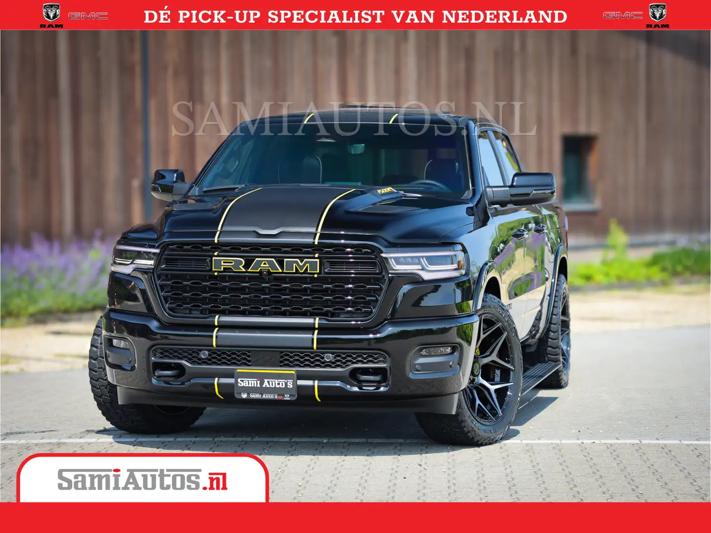 Dodge RAM 1500 Limited Night High Output 540HP 706Nm | Massa Zwart - 1